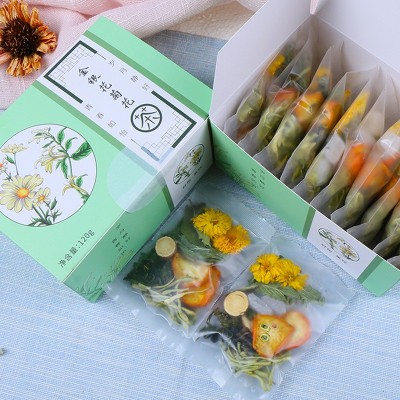 金银花菊花加班熬夜上火蒲公英组合茶图3