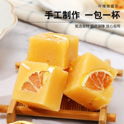 柠檬蜂蜜冰糖茶块冻干泡水喝水果花茶冲泡饮品女生茶包独立包抖音图3