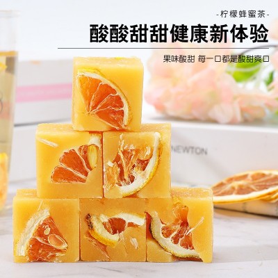 柠檬蜂蜜冰糖茶块冻干泡水喝水果花茶冲泡饮品女生茶包独立包抖音图2