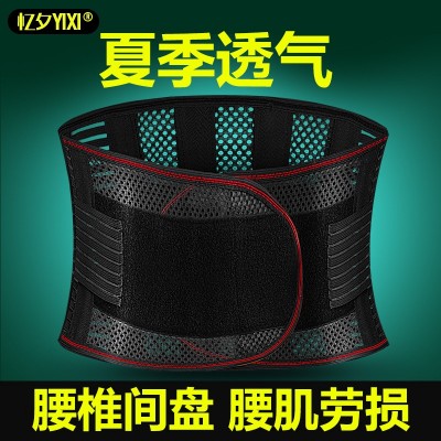 厂家批发透气护腰支撑矫正带腰部减压运动护腰带钢板新款现货供应图3