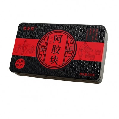 山东特产阿胶块250克500克批发东阿食用复合阿胶片熬制阿胶糕原料图5