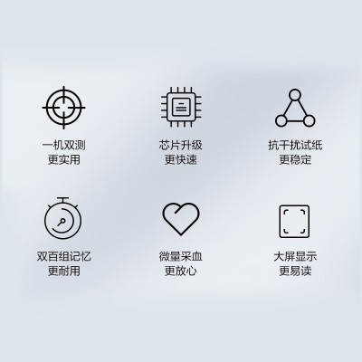 三诺EA-11尿酸血糖测试仪器两用图4