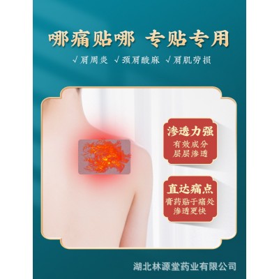 厂家批发南京同仁堂药店可售肩周贴颈椎贴腰椎贴膝盖贴代加工图5