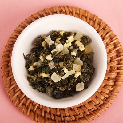 蜜桃乌龙茶 罐装花茶铁盒三角包蜜桃绿茶白桃乌龙茶 OEM贴牌加工图4