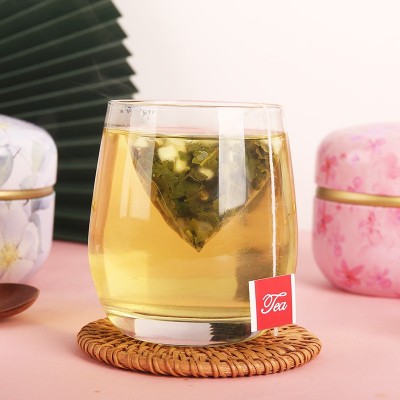 蜜桃乌龙茶 罐装花茶铁盒三角包蜜桃绿茶白桃乌龙茶 OEM贴牌加工图2