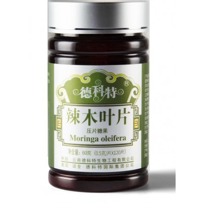 德科特辣木叶片60g云南辣木片辣木叶糖果压缩糖片辣木现货批发图4