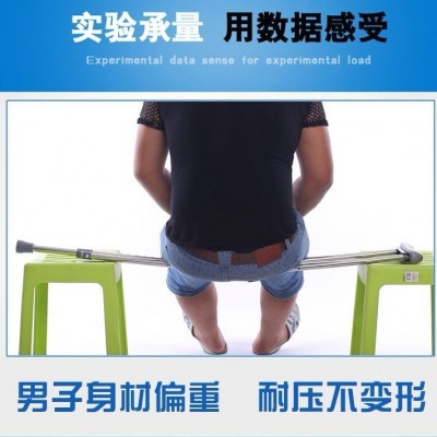 不锈钢拐杖铝合金腋下柺扙成人防滑可调节老人骨折加厚木制双拐棍图4