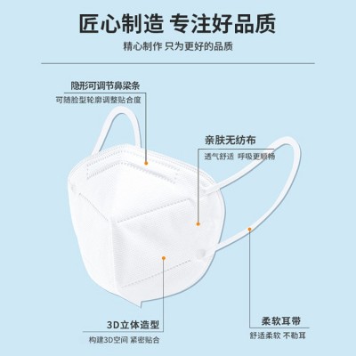 厂家批发N95口罩盛京堂医用防护口罩四层口独立包装正品不勒耳图5
