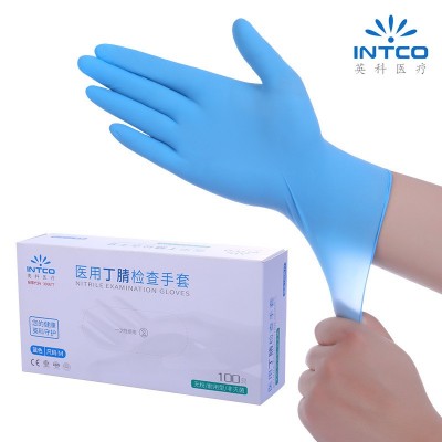 英科医疗 一次性医用丁腈检查手套手术医生专用家用防水清洁防护图2
