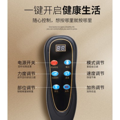 恩隆颈椎按摩器颈部腰部背部多功能全身家用电动按摩椅垫床垫靠垫图5