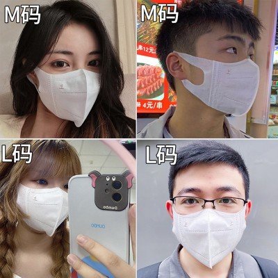 口罩3d立体一次性三层夏季薄款透气防尘成人立体口罩女潮男显脸小图3