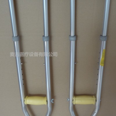 批发腋下医用铝合金拐杖 老人双升拐杖 弹珠调节 助行器坐便椅图4