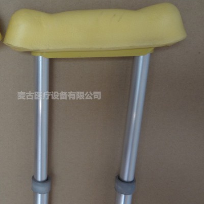 批发腋下医用铝合金拐杖 老人双升拐杖 弹珠调节 助行器坐便椅图3
