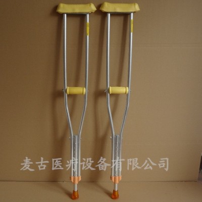 加厚铝合金医用腋下拐杖可调节 残疾人伸缩升降铝合金拐杖图2