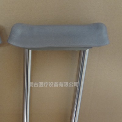 厂家直销批发加厚防滑不锈钢腋下拐杖医用拐杖九档可调节升图3