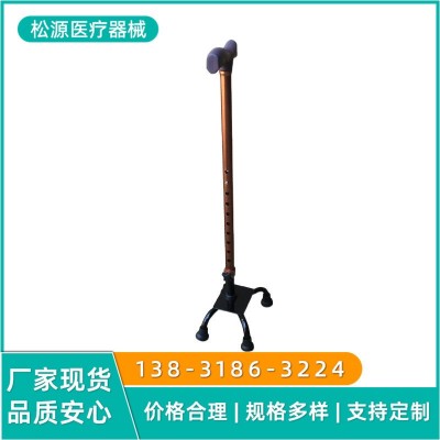 源头供应铝合金手杖老人拐杖古铜色伸缩调节手杖8FAC图4