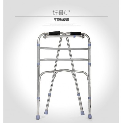助行器 老人行走助步可折叠四脚老人助步器老年人 辅助行走器拐棍图2