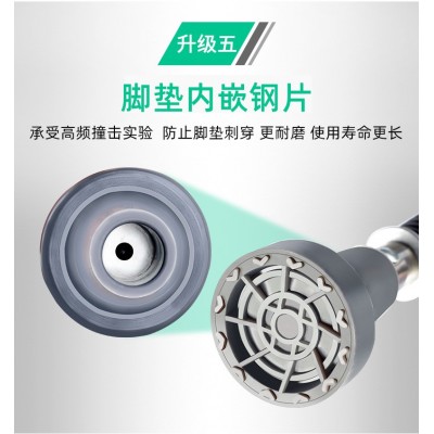 铝合金拐杖工型管减震腋下拐杖 残疾人拐杖 老年人双拐腋下拐康复图3