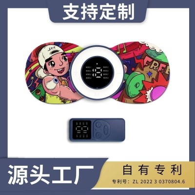 F1K1T1工厂批发智能ems脉冲理疗仪迷你按摩贴经络肩颈复健仪图3