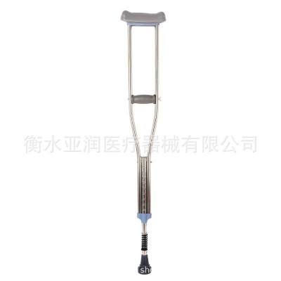 拐杖腋下拐不锈钢双拐防滑残疾人骨折轻便可调高度老人老年人拐扙图5