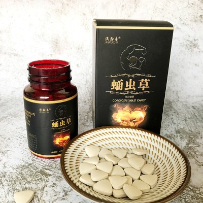 五龙 鹿鞭片 人参蛹虫草片参杞牡蛎片 蛹虫草片 90片/瓶图4