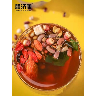 红豆薏米茶 赤小豆小罐装组合花草茶 薏湿茶湿胖清茶一件代发