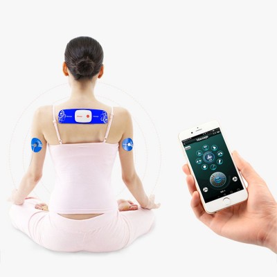 app智能颈椎按摩贴 电磁脉冲手机控制小型家用便携迷你颈椎按摩仪图3
