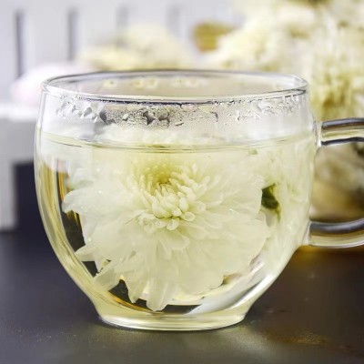 白菊花500克批发黄山贡菊散装七月菊花草茶安徽新花上市厂家直销图3