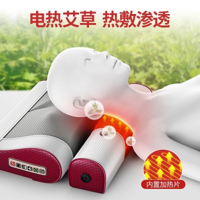 Tolike肩颈椎按摩器仪颈部腰部肩部背部揉脖子热敷枕头多功能全身图4