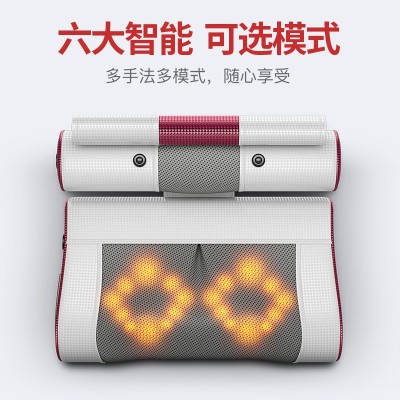 Tolike肩颈椎按摩器仪颈部腰部肩部背部揉脖子热敷枕头多功能全身图2