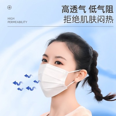维德厂家医用外科口罩无菌独立包装50只/盒一次性三层灭菌级白色图2