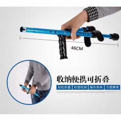 医用手臂便携式肘拐可折叠伸缩加厚铝合金残疾人腋下康复拐杖拐棍图4