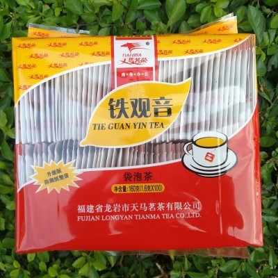 绿茶袋泡茶一次性茶包 每袋/100小包 酒店KVT 饭店奶茶绿茶小包茶图4