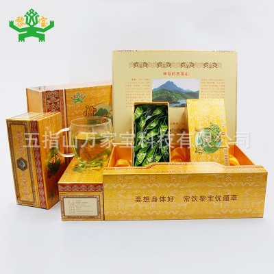 海南五指山原产地黎宝忧遁草茶黎王草优盾草袋茶鳄嘴花礼盒装160g图5
