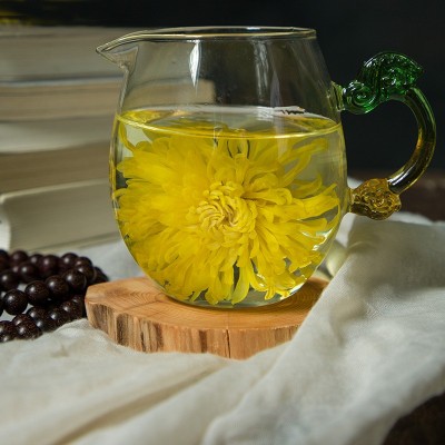 婺康源 婺源有机金丝皇菊 一朵一杯 黄菊 菊花茶 花草茶罐装图3