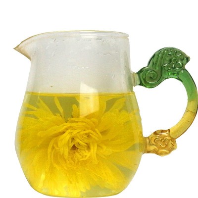 婺康源 婺源有机金丝皇菊 一朵一杯 黄菊 菊花茶 花草茶罐装图4