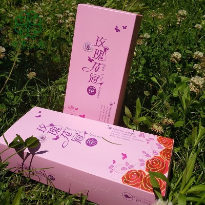 【厂家现货】 花茶包装 玫瑰花冠 礼盒包装 批发 玫瑰花包装图2