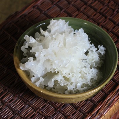 银耳 新品 四川通江银耳 椴木银耳 无流雪耳 糯耳干货白木耳100克图3
