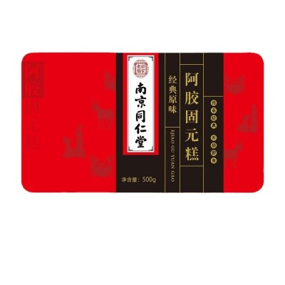 南京同仁堂阿胶固元糕500g经典原味图4