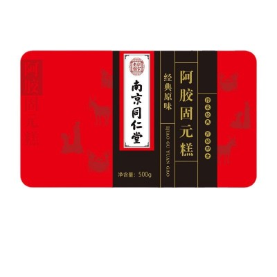 南京同仁堂阿胶固元糕500g经典原味图5