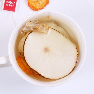 桂花冰糖雪梨茶 网冻干红凤梨组合花果茶125g水果片茶批发 代发图2