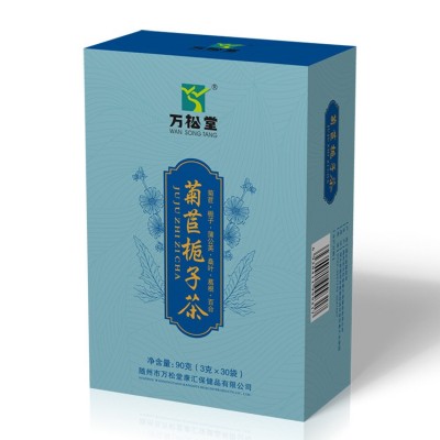 万松堂菊苣栀子茶双绛菊苣根茶中藥降葛根茶尿痠高排痠茶厂家优惠图1