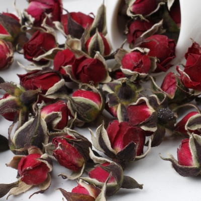 花果茶金边玫瑰 墨红玫瑰 花茶 玫瑰花 花草茶 产地批发 大货请私图4