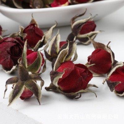 花果茶金边玫瑰 墨红玫瑰 花茶 玫瑰花 花草茶 产地批发 大货请私图5