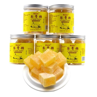梨膏软糖梨膏糖纯手工薄荷胖大海润喉糖百草秋梨膏糖批发代发