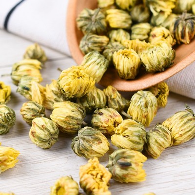 菊花茶 瓶罐装60g桐乡胎菊组合茶头采菊花草茶厂家批发一件代发图3