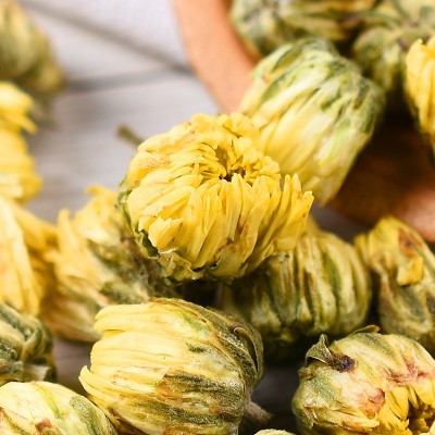 菊花茶 瓶罐装60g桐乡胎菊组合茶头采菊花草茶厂家批发一件代发图4