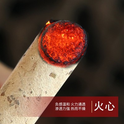 10：1艾条陈年艾灸条 艾绒艾叶10支盒装 厂家批发图5
