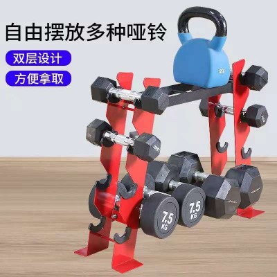 A字哑铃架2层哑铃架哑铃架六角哑铃架4付哑铃架8付哑铃架图4