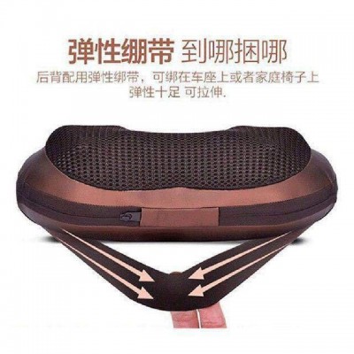 颈椎腰椎肩部按摩靠枕 颈椎按摩仪器 多功能家用车载电动按摩枕图4